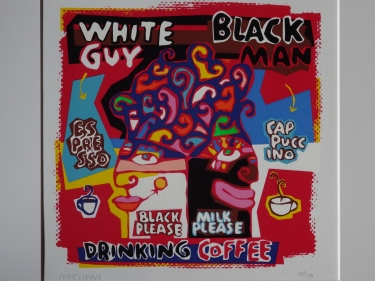 White Guy, Black Man